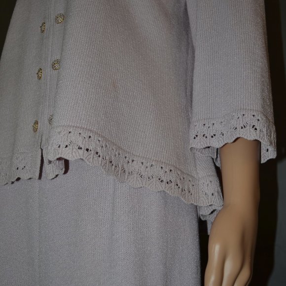" BEAUTIFUL " ST . JOHN COLLECTION BY MARIE GRAY LIGHT PURPLE  SIZE 12/ 10 - Picture 8 of 14